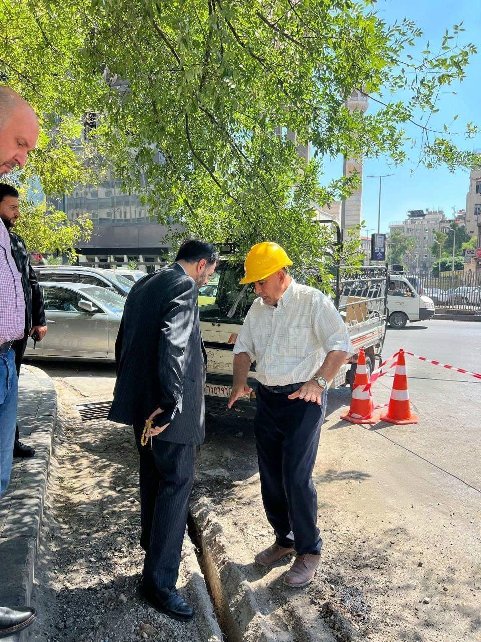 Implementation of the FTTH project in Al-Bahsa, Damascus.